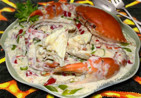 Filipino Crab in Coconut Cream 