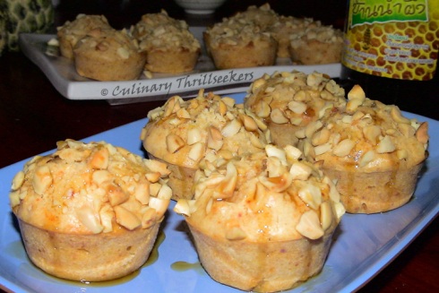 Piri-Piri Peanut Muffins
